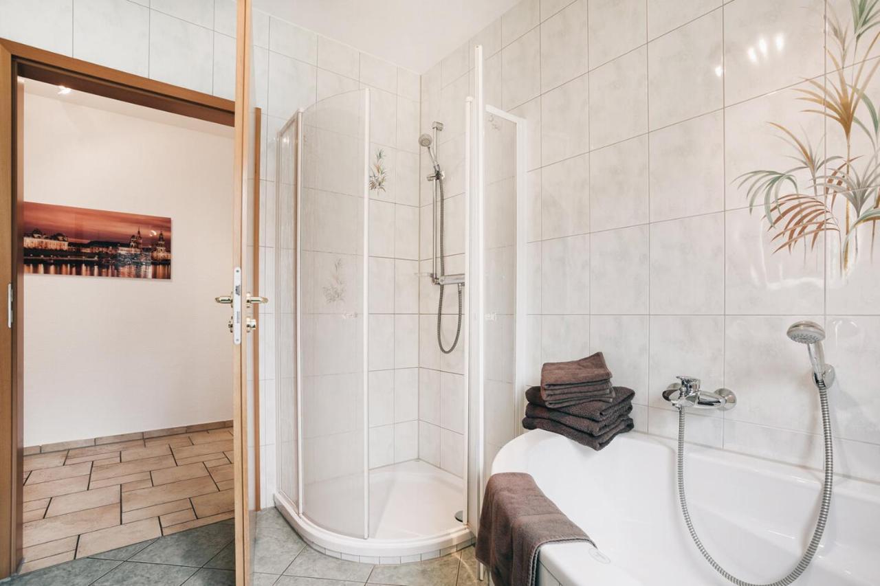 Ferienhaus An Der Wiederitz Freital Bagian luar foto