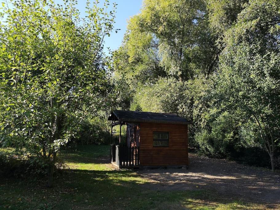 Ferienhaus An Der Wiederitz Freital Bagian luar foto
