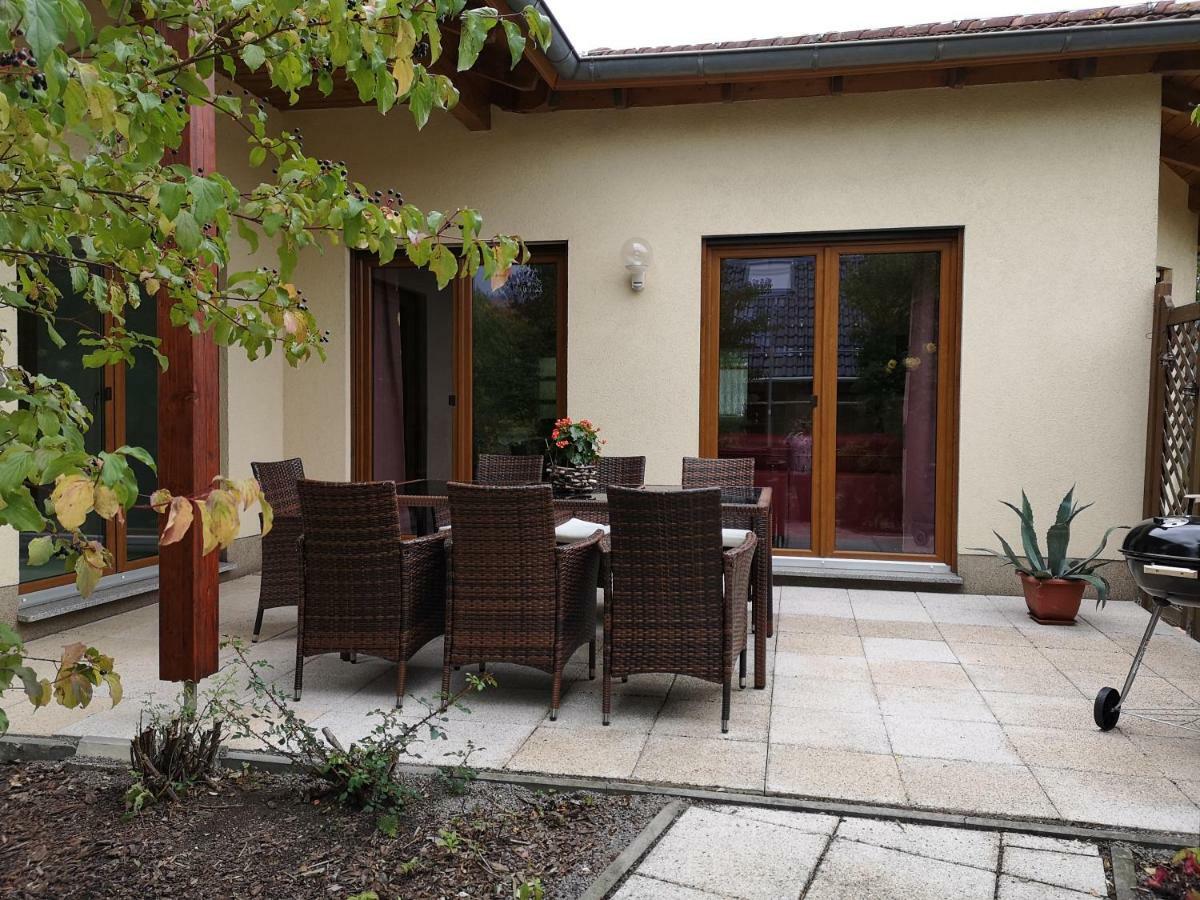 Ferienhaus An Der Wiederitz Freital Bagian luar foto